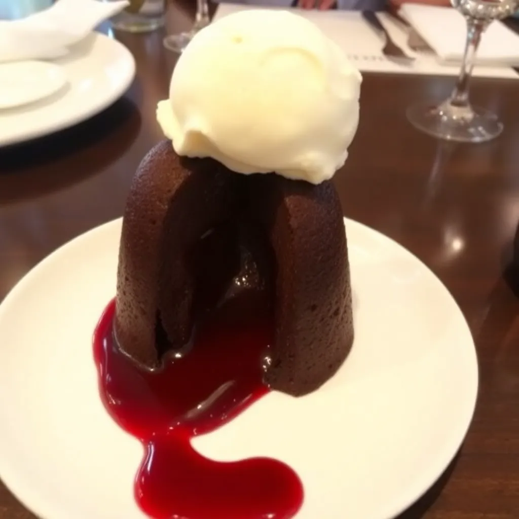 Шоколадний фондан